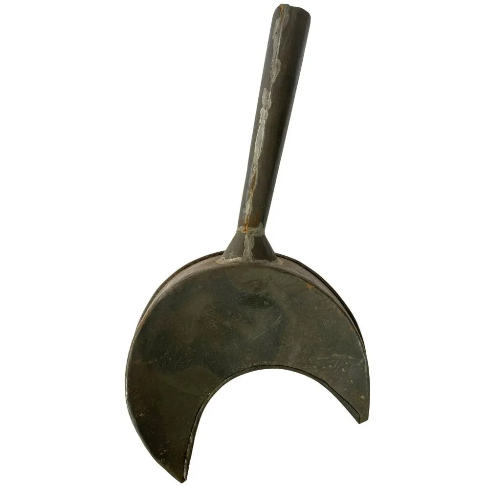 Vintage Cast Iron Fireplace Grate & Scoop Primitive Rustic Kitchen Tools Crafted - Picture 10 of 14